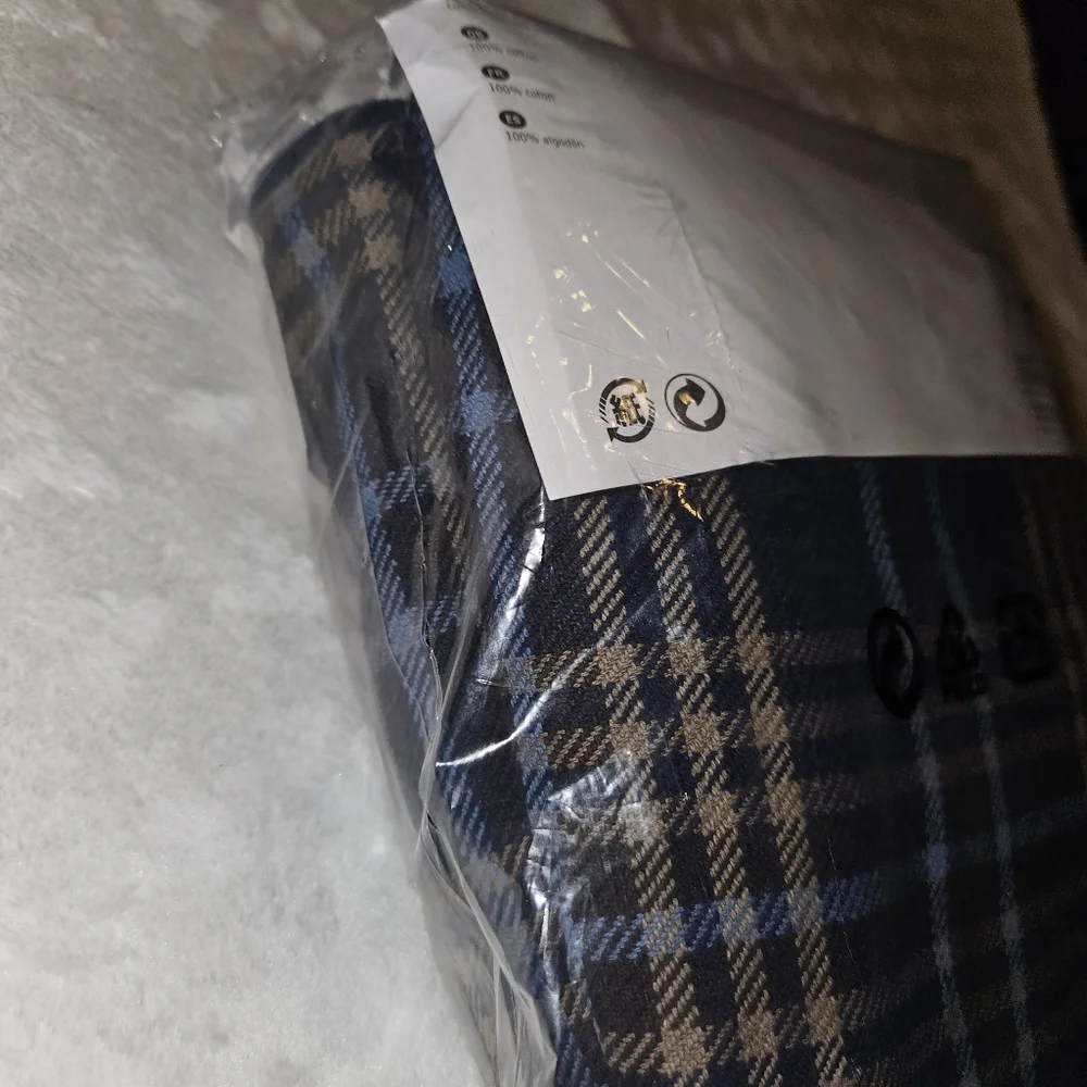 Ikea Henriksdal Slipcover Chair Cover Rutna Plaid Blue